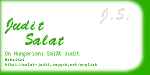 judit salat business card